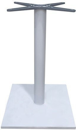 HomeMarkt Βάση Τραπεζιού Αλουμινίου Τραπέζι / Γραφείο Λευκό 45x45x72cm