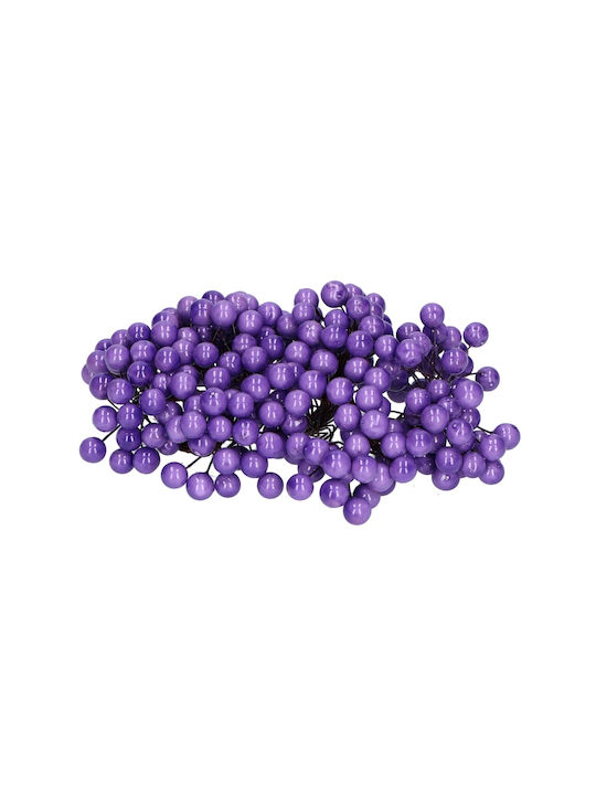 Artificial Decorative Branch Purple 1pcs