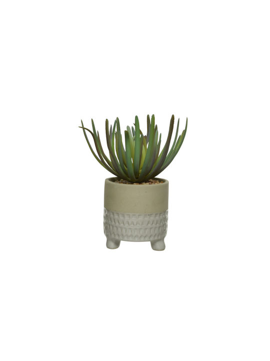 Artificial Plant in Small Pot Green 1pcs