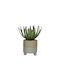 Artificial Plant in Small Pot Green 1pcs