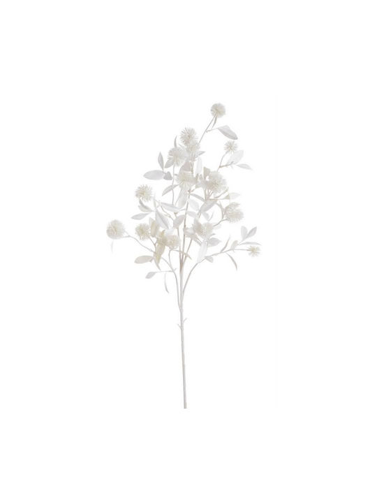 Artificial Decorative Branch White 85cm 1pcs