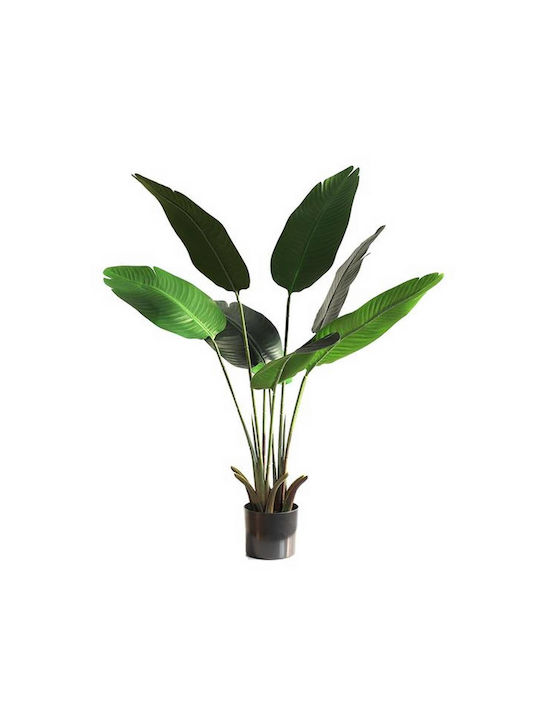 Τεχνητό Φυτό σε Γλαστράκι Μπανανιά Πράσινο 120cm