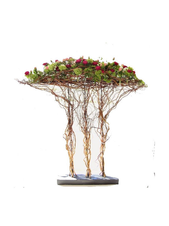 Artificial Decorative Branch Rose 120cm 1pcs