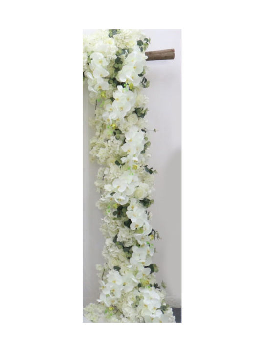 Hanging Artificial Plant White 1pcs