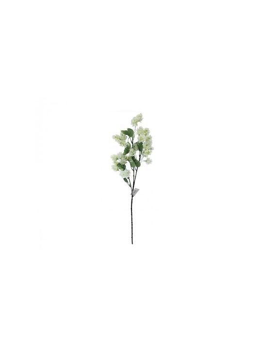 Artificial Decorative Branch White 85cm 1pcs