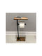 Hanah Home De perete Suport de hârtie Metal Maro