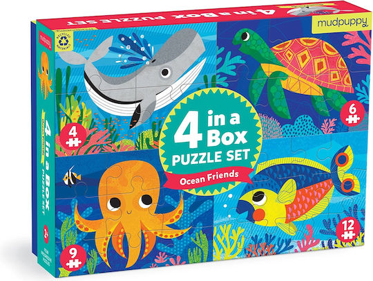 Παιδικό Puzzle Ocean Friends 31pcs Mudpuppy