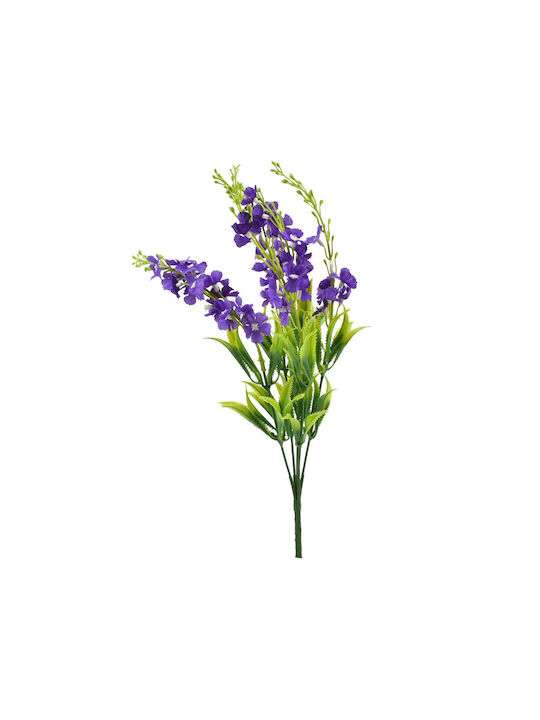 Artificial Decorative Branch Purple 39cm 1pcs