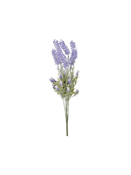 Artificial Decorative Branch Lavender Purple 46cm 1pcs