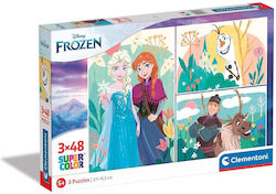 Παιδικό Puzzle Supercolor Disney Frozen 144pcs για 5+ Ετών Clementoni