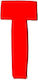 Sign with Text in Orange Color 10cm 6308000000440