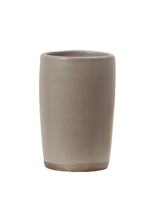 Sorema Ceramic Cup Holder Countertop Beige