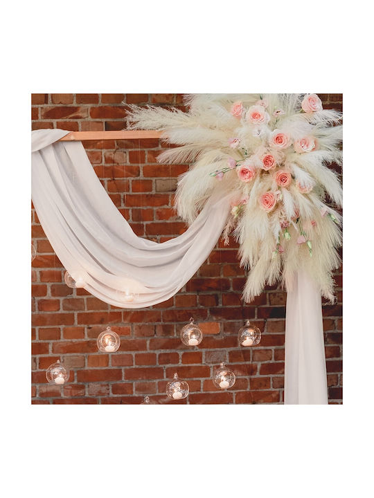 Τεχνητό Διακοσμητικό Κλαδί Pampas grass 45cm PartyDeco