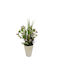 Plantă Artificială în Ghiveci Mic Pink 30cm Ibergarden