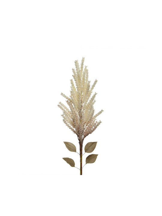 Τεχνητό Διακοσμητικό Κλαδί Pampas grass Μπεζ 13cm Interni Oggi