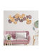 Wall Decor Gergo Gold Made of Metal 130x6x60cm