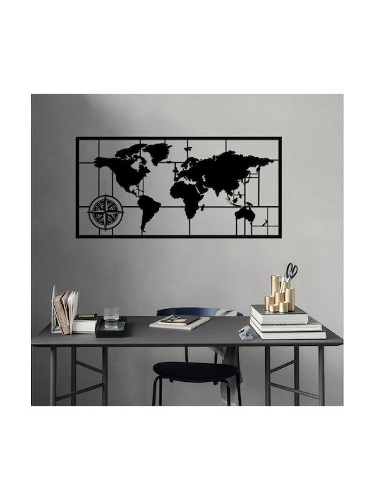 Metallic Wall Hanging Decor 121x60cm