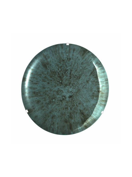 Casa Vogue Green Wall Decor Made of Glass 104x104cm