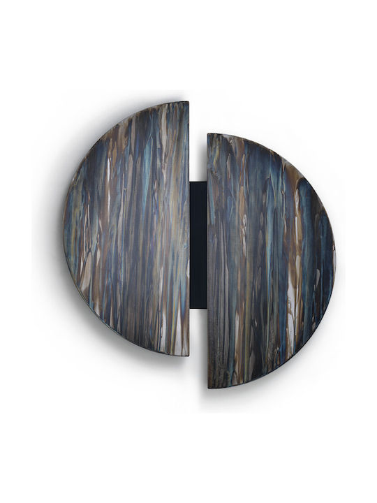 Casa Vogue Wall Decor Black Made of Metal 86x5x90cm