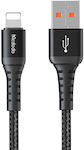 Mcdodo CA-2261 Geflochten USB-A zu Lightning Kabel Schwarz 1m (CA-2261)