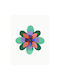 Studio Roof Wall Decor Made of Paper 25.4x8.6x25.2cm