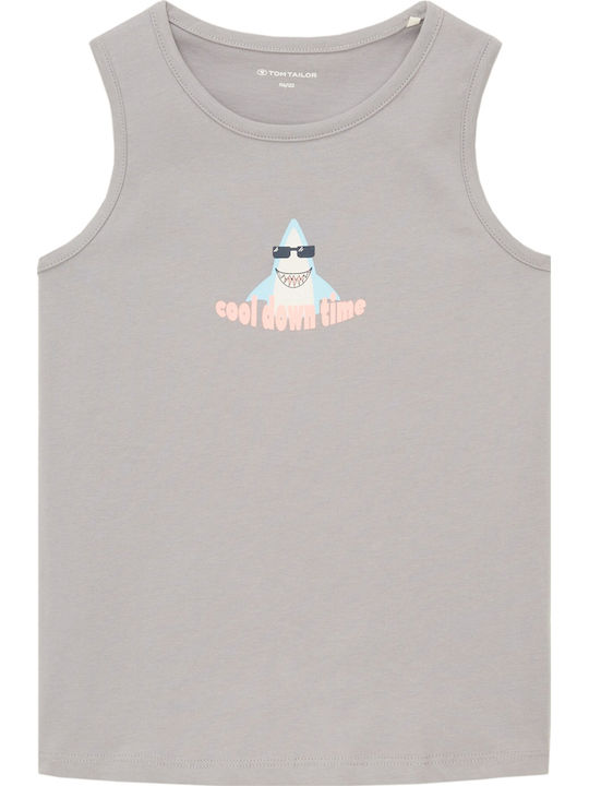 Kids' Shirt Sleeveless Gray