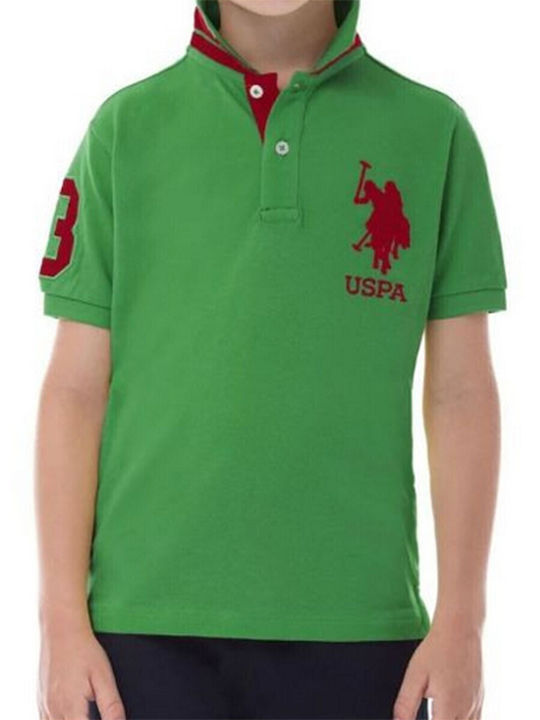 U.S. Polo Assn. Polo pentru copii Cu mânecă scu...