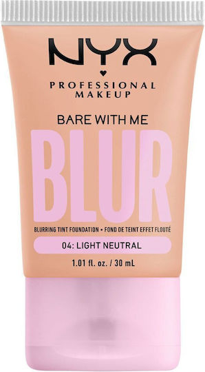 NYX Professional Makeup Bare With Me Blur Flüssig 04 Light Neutral 30ml