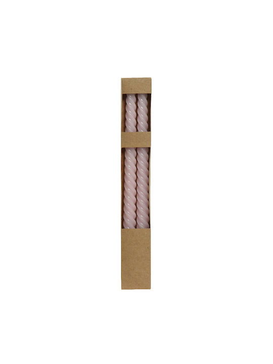 Scented Candle Taper Pink