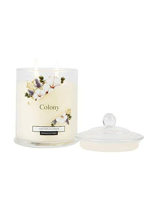 Scented Candle Jar White 685gr 1pcs