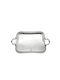 Savvas Design Metallic Rectangular Decorative Tray 34x20x1.5cm