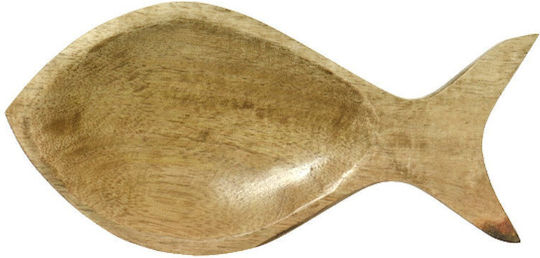 Διακοσμητικός Δίσκος Hölzernes Rechteckig 24x11x2cm 1Stück