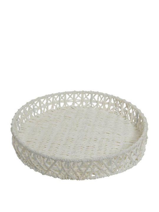 Round Decorative Tray 35x35x6.5cm