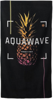 Aquawave Toflo Beach Towel Black 150x80cm.