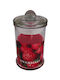 Sidirela Aromatic Candle in Jar with Strawberry Perfume 6.1x11cm E-0594