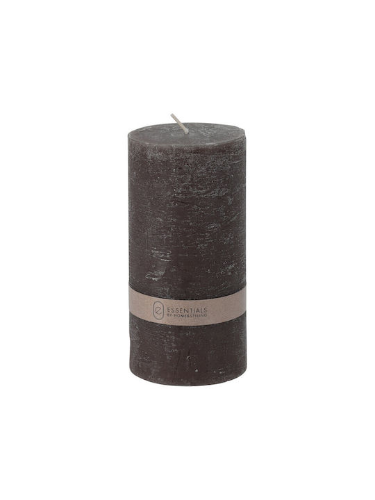 Decorative Candle Gray 1pcs