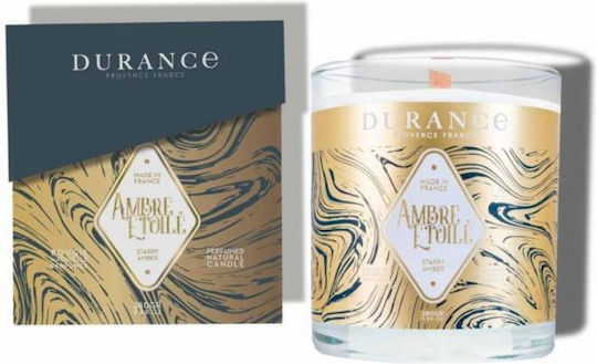 Durance Aromatic Candle in Amber Jar