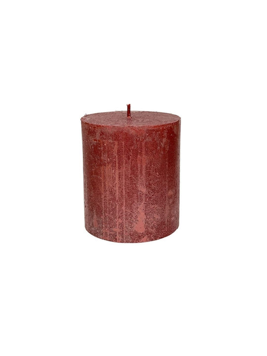 Bolsius Lumânare Decorativă Shimmer Red 260gr 1buc