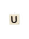 The Gift Label Lumânare Decorativă Ecru 4x4buc 1buc