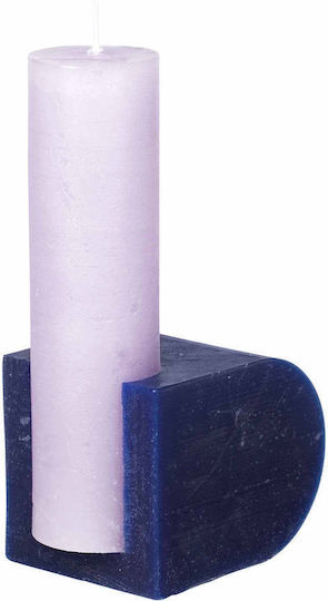 Broste Copenhagen Dekorative Blau Kerze 870g