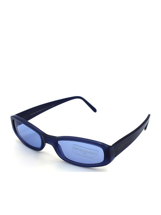 Emporio Armani Unisex Sunglasses with Blue Plastic Frame and Blue Lens EA639S 500