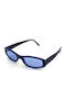 Emporio Armani Unisex Sunglasses with Blue Plastic Frame and Blue Lens EA639S 500