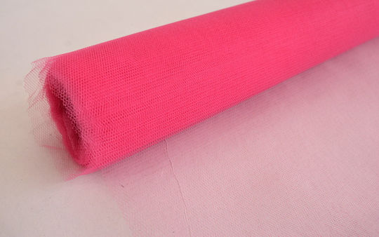 Țesătură pentru Decorațiuni Tulle 90x2000buc Fuchsia
