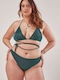 Gigi Set Bikini Triunghi Verde
