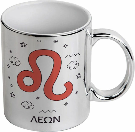 Koupakoupa Cană Ceramică Argintiu 330ml