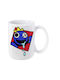 Koupakoupa Becher Keramik Blau 450ml