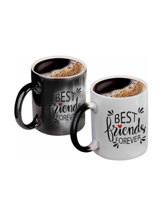 Koupakoupa Best Heat Change Mug Ceramic Black 3...