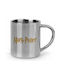 Koupakoupa Becher Metallisch Silber 330ml