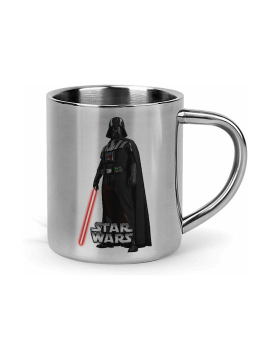 Koupakoupa Mug Metallic Silver 330ml