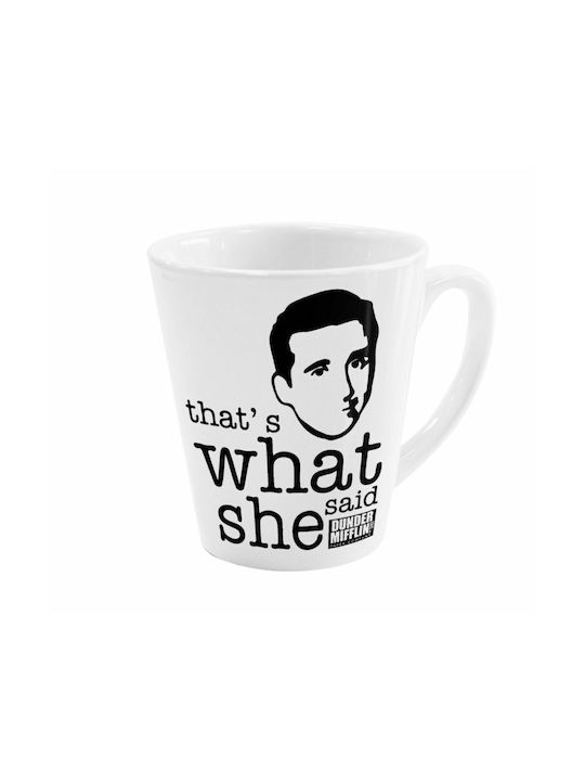 Koupakoupa what she said Ceramic Cup White 300ml